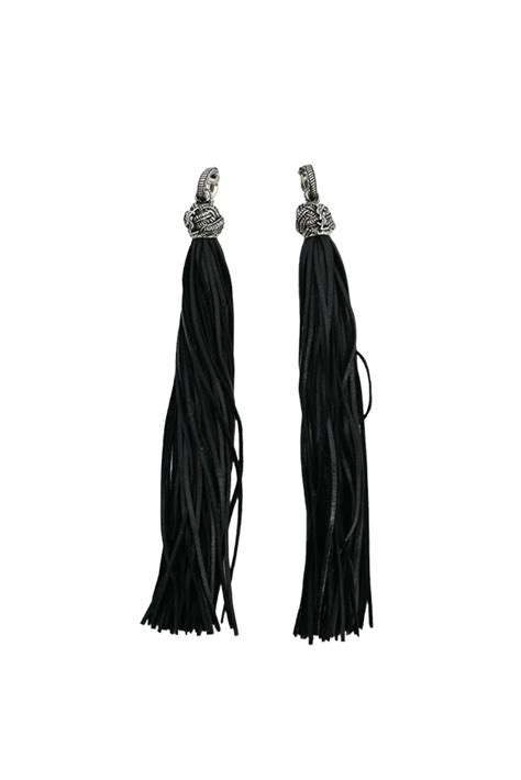 Saint Laurent Loulou Tassel Clip